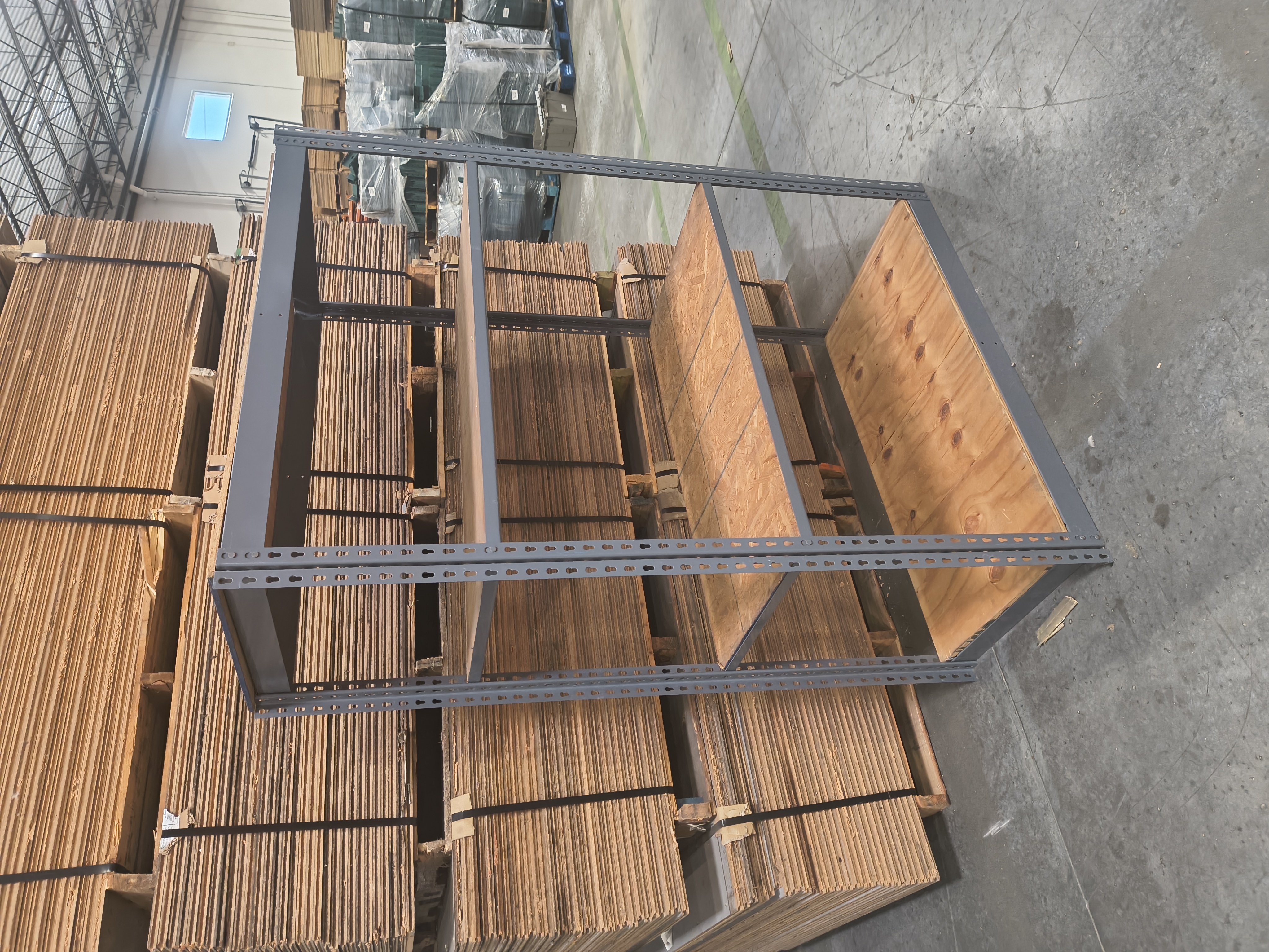 Riveted Shelving - T-Post 3" x 74"