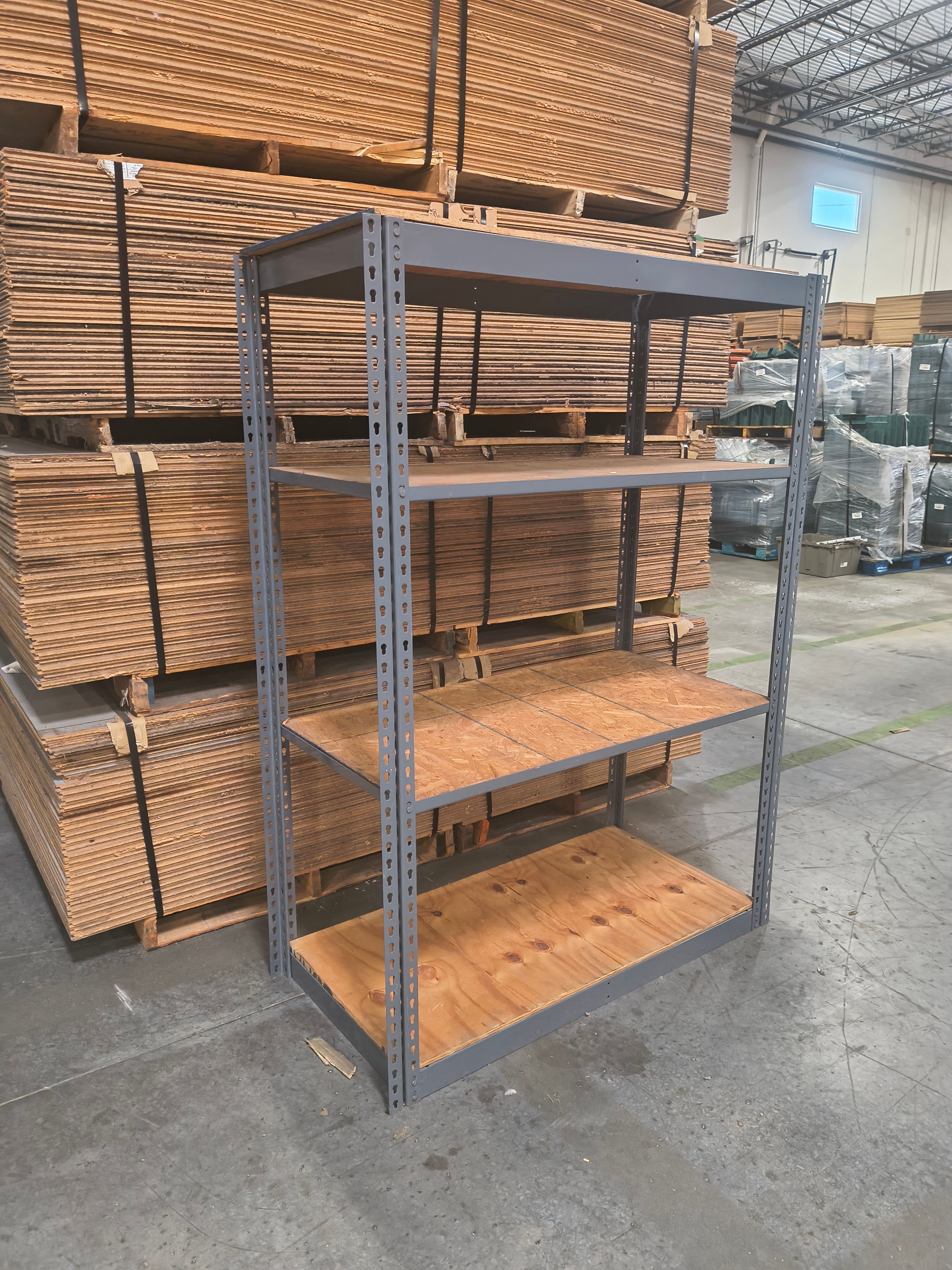 Riveted Shelving - T-Post 3" x 74"