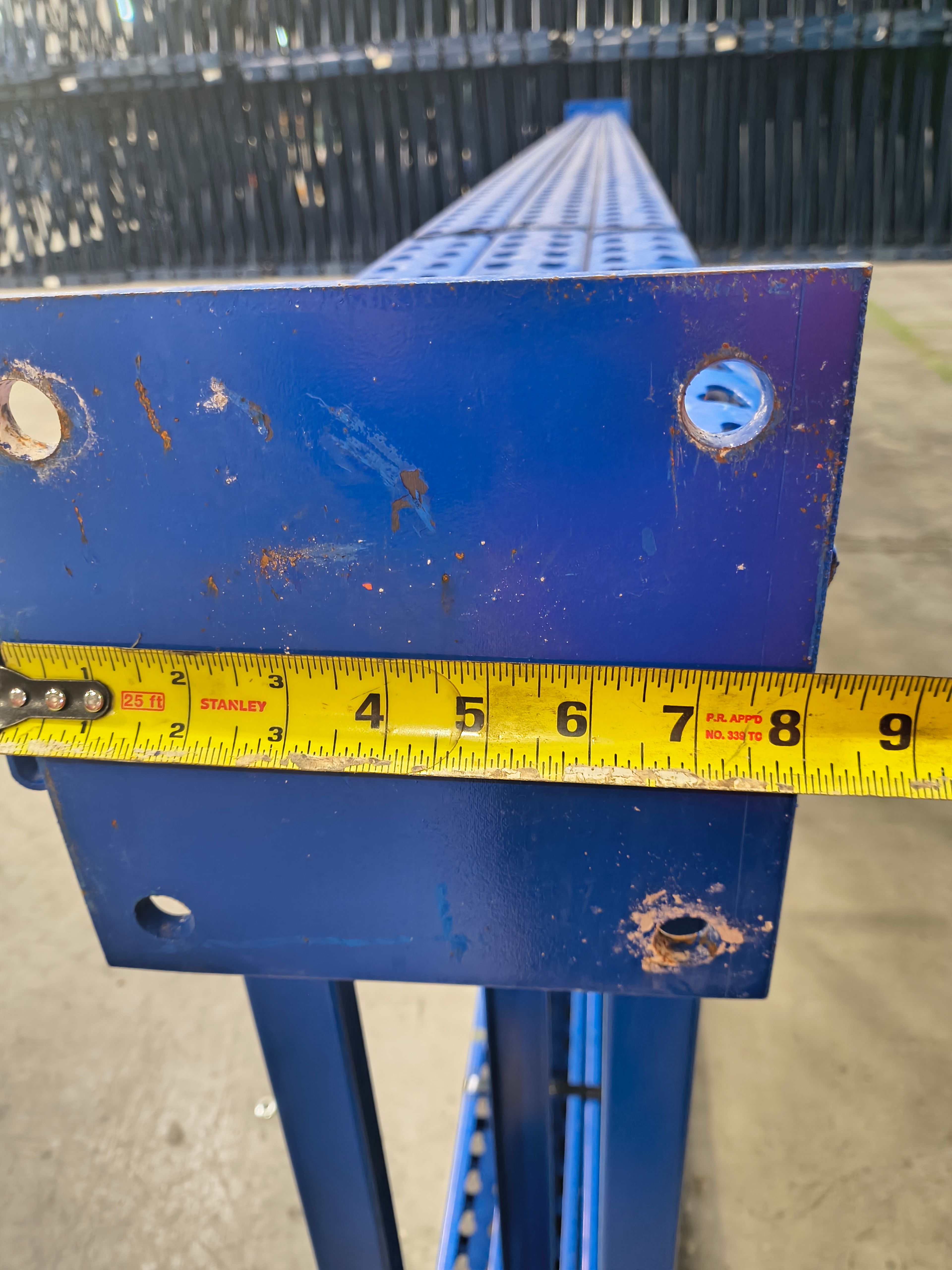 Upright Frame - 42" x 20' - Teardrop - Document 6