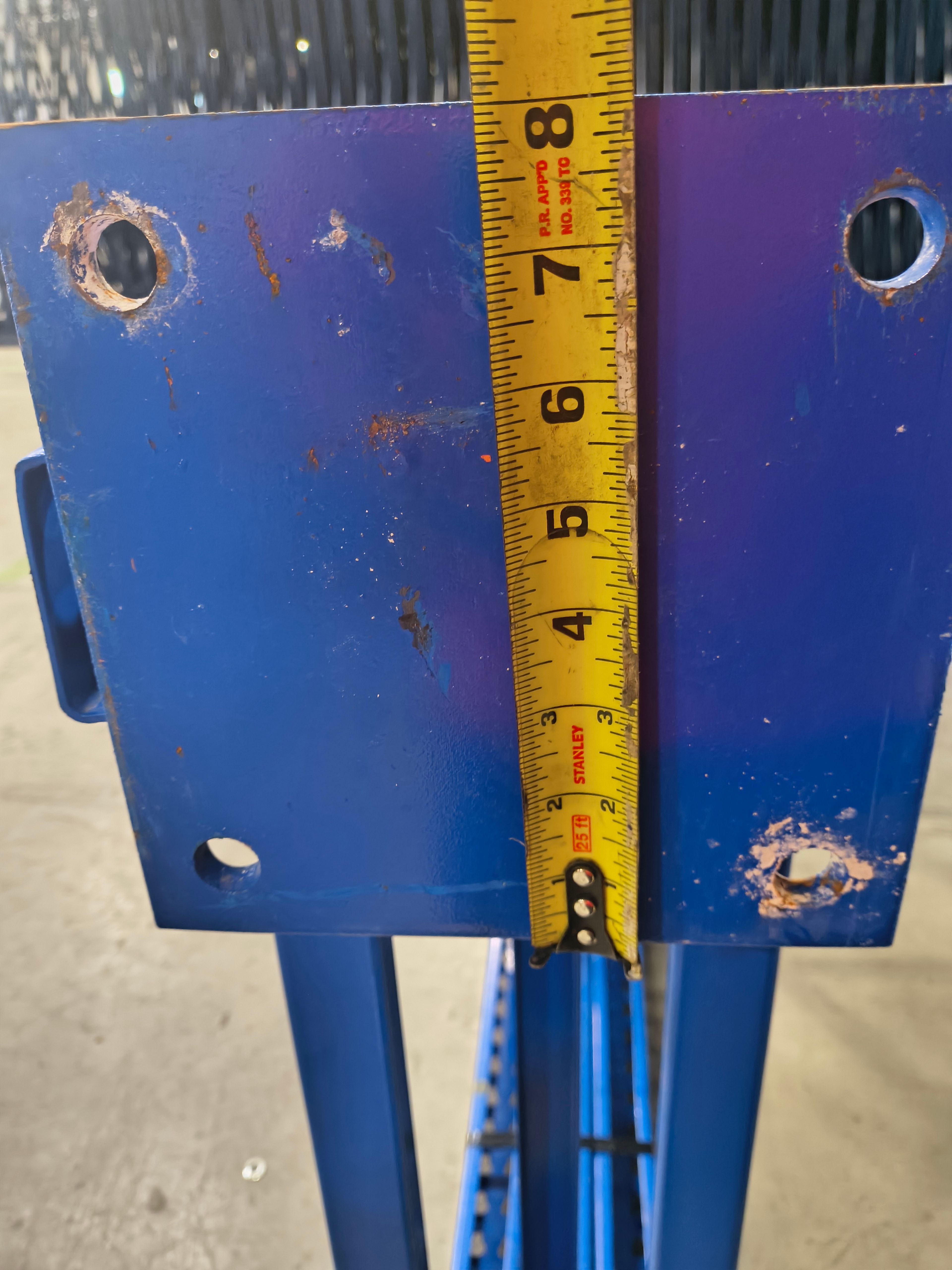 Upright Frame - 42" x 20' - Teardrop - Document 7